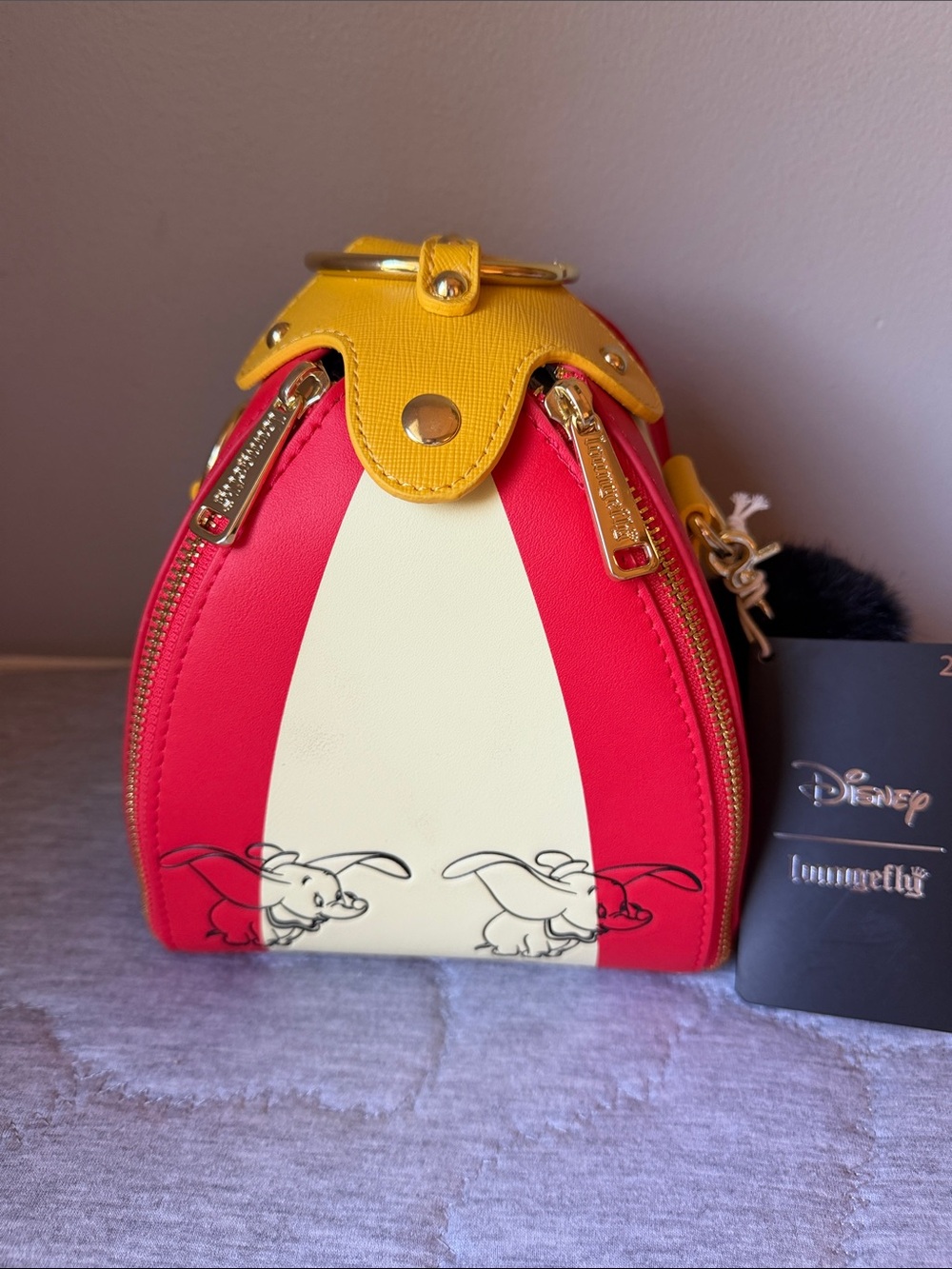 Loungefly Disney Dumbo Dome Crossbody Bag